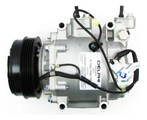 COMPRESSOR AR CONDICIONADO HONDA FIT CITY 08 A 15 DELPHI 5PK