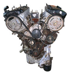 MOTOR PARCIAL 6G74 PAJERO SPORT E PAJERO FULL 3.5 V6 99/07