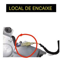 PLUG MOTOR LIMPADOR TRASEIRO LIFAN X60 2018 AUT 1.8
