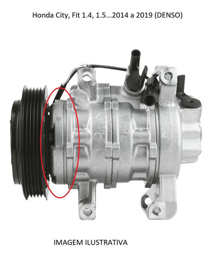 TAMPA DIANTEIRA PESCOÇO COMP 10SE13C 10SRE11C ETIOS/CIVIC/KA