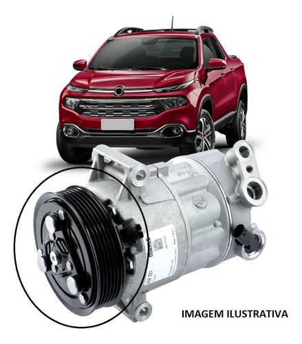 CONJUNTO POLIA COMPRESSOR AR MAHLE JEEP COMPASS 2.0 DIESEL