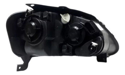 FAROL ESQUERDO CROMADO FOX SPACEFOX - FOCO DUPLO (H7 H1) ESQUERDO