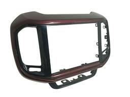 MOLDURA PAINEL CENTRAL FIAT TORO 2016 A 2020 MARROM