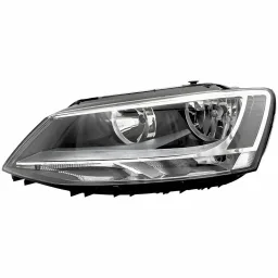FAROL ESQUERDO JETTA 2011 2012 A 2018 S/ LED