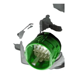 FAROL JEEP COMMANDER FULL LED ESQ CROMADO 52163455 21 A 26