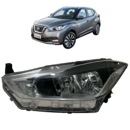 Farol Esquerdo Kicks 2017 a 2021 S/ Led