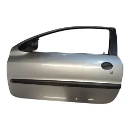Porta Esquerda Peugeot 206 207 2 Portas Prata 99 a 15