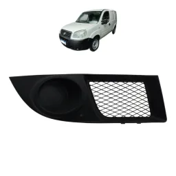MOLDURA FAROL MILHA Fiat DOBLO 2010 A 2021 LADO DIREITO
