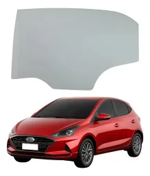 Vidro Porta Traseira Esquerda Hb20 Hatch 2020/