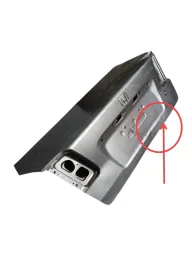 TAMPA TRASEIRA CIVIC 2001 2002 A 2006 DETALHE