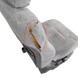 BANCO PASSAGEIRO PAJERO GLS B 1997 (TECIDO) (DETALHE)