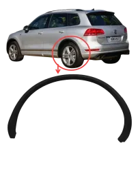 Moldura Paralama Tras Esq Touareg 2011 2012 2013 2014 a 2017