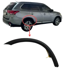 Moldura Paralama Tras Dir Outlander 2016 2017 2018 19 a 2022