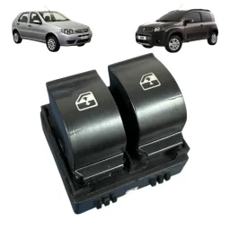 INTERRUPTOR VIDRO ELETRICO DIANTEIRO ESQUERDO FIAT 2010 2021