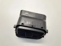 DIFUSOR DE AR CENTRAL LE SANDERO 14/21 PRETO/CROMADO