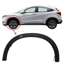 Moldura Paralama Traseiro Esq HRV 2016 2017 2018 2019 a 2021