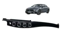 moldura acabamento painel com difusor ar mercedes cls 53 19