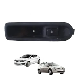 Botão Vidro Elétrico Traseiro Direito Megane 2007 2012 (AL)