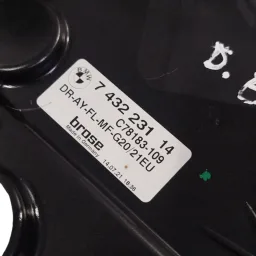 MÁQUINA VIDRO PORTA DIANTEIRA ESQUERDA BMW 320I 2019 A 2022