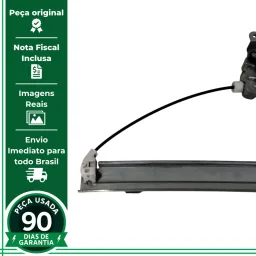 MÁQUINA PORTA TRASEIRA ESQUERDA NISSAM FRONTIER 2008 A 2016