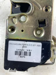 FECHADURA PORTA DIANTEIRA ESQUERDA PEUGEOT 307 2005 A 2012