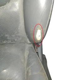 BANCO MOTORISTA MERCEDES ML430 AB54 1999 (COURO) (DETALHE)