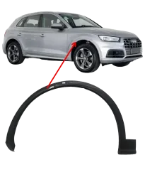 Moldura Paralama DIANTEIRO Audi Q5 Esquerdo  2019 2020