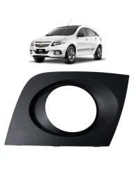 MOLDURA FAROL MILHA DIREITO CHEVROLET AGILE 2009 A 2013
