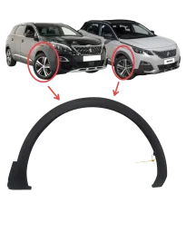 Moldura Paralama Diant Dir Peugeot 3008 2017 2018 2019 2020