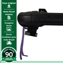 MAÇANETA EXTERNA TRASEIRA ESQUERDA HILUX SW4 2016 A 2026