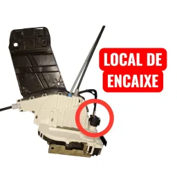 PLUG CONECTOR FECHADURA PORTA D.E JEEP COMPASS 2019