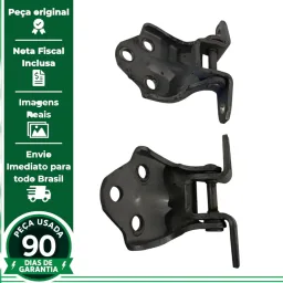 PAR DOBRADIÇA DIANTEIRA DIREITA PAJERO SPORT L200 1999/2011