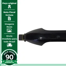 MAÇANETA EXTERNA DIANTEIRA ESQUERDA HONDA CRV 2007 A 2011