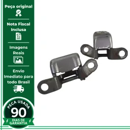 PAR DOBRADIÇA PORTA TRASEIRA ESQUERDA HONDA CRV 2007 A 2011