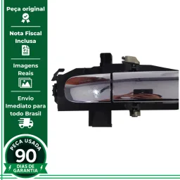 MAÇANETA EXTERNA TRASEIRA DIREITA FORD RANGER 2013 A 2023