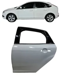PORTA TRASEIRA ESQUERDA FOCUS 2014 2015 2016 17 2019 HATCH