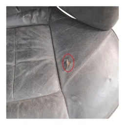 CONJUNTO BANCO TRASEIRO E350 2008 A 2014 (COURO) (DETALHE)