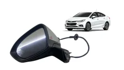 Retrovisor Esquerdo Cruze 2017 a 2023 S/ Pisca