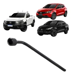 Chave De Roda Fiat Mobi Argo Cronos 1.0 1.3 1985/26 51932582
