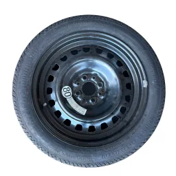 Roda Estepe Fino 16 Pneu Continental 125/80 Original Fiat