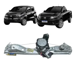Máquina Vidro Elétrico Dianteiro Esq Origin Nova Strada Mobi
