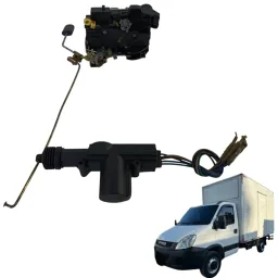 Fechadura dianteira Esquerd C/trava Iveco Daily 2008 a 2016