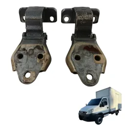 PAR DOBRADIÇA DIANTEIRA ESQUERDA IVECO DAILY 2008 A 2016