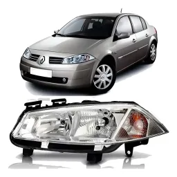 FAROL ESQUERDO MEGANE 2007 2008 A 2013 TYC