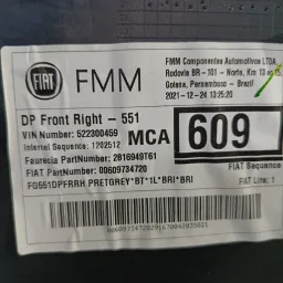 FORRO PORTA DIANTEIRA DIREITA JEEP COMPASS 2022 A 2025