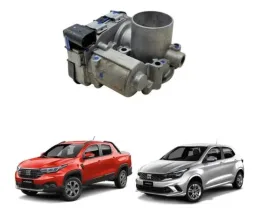 Corpo Borboleta TBI Fiat Uno Strada 1.3 2016/25 44GTE3f4D