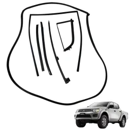 KIT PESTANA PORTA TRASEIRA ESQUERDA L200 2008 A 2017
