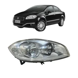 Farol Direito Original Fiat Linea 2009 a 2016 DESCRIÇÃO