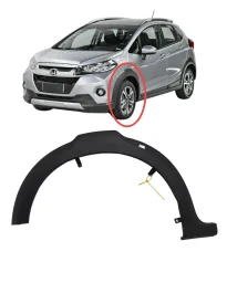 Moldura Paralama Dianteiro Esquerdo WR-V 2018 2019 a 2021