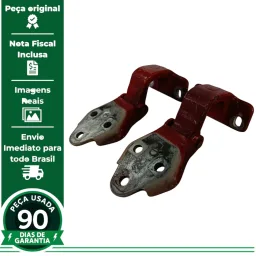 PAR DOBRADIÇA DIANTEIRA DIREITA IVECO DAILY 2008 Á 2016